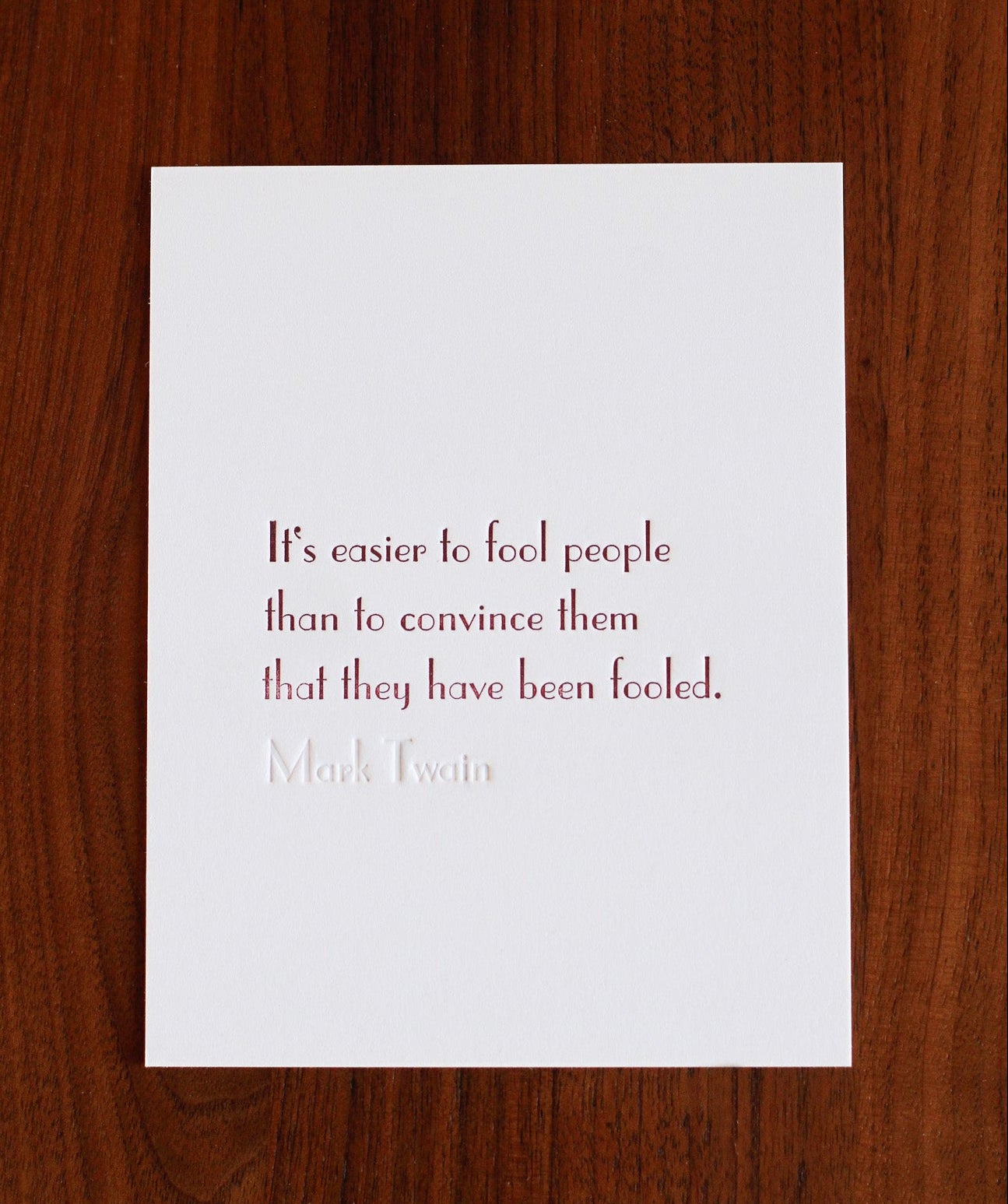 Mark Twain